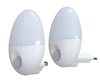 XS-008 US prise 2 W 110 V infrarouge lampe à Induction du corps humain plug-in PIR capteur de mouvement veilleuse