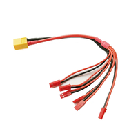 XT60 T Male Plug To JST Plug Plug Connecteur Adaptateur pour Batterie Charge