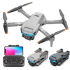 XT9 Mini WiFi FPV avec 4K ESC HD Double caméra Positionnement du flux optique Évitement dobstacle Drone RC pliable