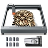 xTool D1 Graveur laser 10 W avec fixation rotative et élévateur DIY CNC Laser Cutter Graveur 10 W Double protection des