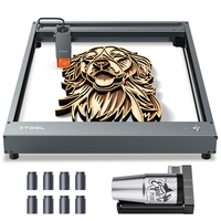 xTool D1 Graveur laser 10 W avec fixation rotative et élévateur DIY CNC Laser Cutter Graveur 10 W Double protection des