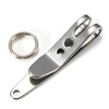 Xtools EDC Mini pince lampe de poche pince porte-monnaie porte-clés pince avec anneau