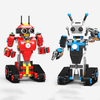 XuanPing DIY STEAM Block Building RC Robot Stick / App Control Progarmmable Robot Toy