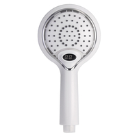 Xueqin 3 changement de couleur LED Robinet deau de pulvérisation de capteur de température de pommeau de douche lég