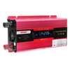 XUYUAN 2600W onduleur solaire de pointe DC 12 / 24V à AC 110 / 220V convertisseur à onde sinuso dale modifiée avec écran