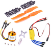 XXD A2212 2200KV 2212 Moteur Brushless + Hélice 6035 + SG90 Micro Servo 9g * 2 + 30A Combo ESC pour Hélicoptère RC à Avi