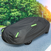 XXL 2 couches de couverture de voiture extérieure complète étanche neige poussière soleil UV couverture dombrage pl