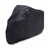 XXXL Housse de voiture noire imperméable 295x110x140cm pour moto 400cc-1000cc
