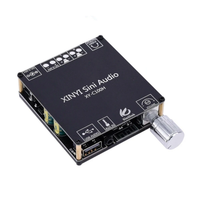 XY-C100H HIFI 2x100W TPA3116D2 AUX+ bluetooth 5.0 HIFI Digital Power Stereo Amplifier Board APP Control AMP Amplificador