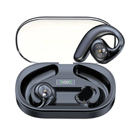 Y3 OWS bluetooth 5.3 Earphone Polymer Diaphram 360° Parnoramic Sound CVC Noise Cancelling LED Digital Display IPX5 Water