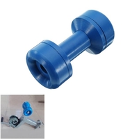 Yacht Trailer Bateau Treuil Roue de siège Bleu Bateau à moteur Support de treuil Roller PVC Support avant Bleu