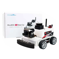 Yahboom Raspberry Pi 5 ROS2 Robot Car Kit with TOF Lidar Support AI Visual Recognition SLAM Mapping Navigation Electroni