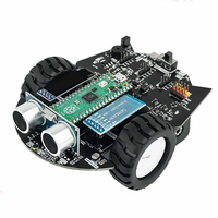 Yahboom Raspberry Pi Pico Robot Car Kit Programmable Car Support MicroPython Programming for Student DIY Electronic Proj
