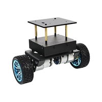Yahboom Robot Chassis Kit 2WD High Configuration Educational Toy DIY Electronic Set With DC Motor for STM32 Self-Balance