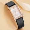 Yazole C001 Mode Casual Élégant Strass Décoration Lumineux Affichage Vie Étanche Femmes Montre À Quartz