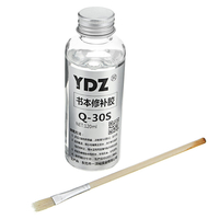 YDZ Adhésif de réparation de carnet de colle pour livre Q-30 de 120ml pour le papier de bloc de jouet