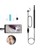 YFM®3 en 1 nettoyage des oreilles HD Visual Ear Spoon Multifonctionnel Earpick Ear Care Health
