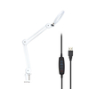 YG-811-1 8X Lampe loupe 780mm Loupe de bureau éclairée 14W LED Lampe avec bras pivotant à pince de 81mm ou lecture avec