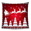 YIHAN 3D impression couverture noël canapé-lit canapé Soft couverture polaire jeter 40x50 "chaud