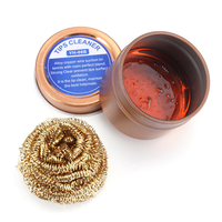 YIHUA 08B pointes de fer nettoyant soudure soudure pointe de fer alliage cuivre nettoyant avec flux de colophane