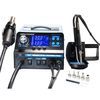 YIHUA 992DA+ 4 en 1 LCD Station de soudage de chauffage à Air chaud numérique + fer à souder électrique fumant BGA Stati