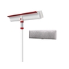 YIJIE Fenêtre de nettoyage de fenêtre flexible à double tête dédiée à la flexion à 180 ° 24 cm Longueur réglable