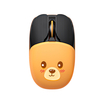 YINDIAO A10 souris de dessin animé mignon double Mode bluetooth 3.0/5.2 2.4G sans fil réglable 1000-1600DPI souris bouto
