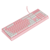 YINDIAO K300 clavier mécanique 104 touches filaire panneau détachable interrupteur bleu clavier de jeu rétro-éclairé pou