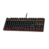 YINDIAO K400Pro Clavier Mécanique 87 Touches TKL Disposition USB Filaire Panneau Détachable Bleu/Noir Interrupteur Color