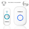 YIROKA W101 433Mhz sonnette sans fil 150M longue distance sans fil maison bienvenue carillons de porte intelligents