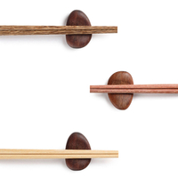 YIWUYISHI 10 Paires / Set Baguettes Cuisine Vaisselle Bois Naturel Céréales Saines Côtelettes Réutilisables Hashi Sushi