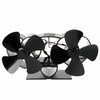 YL301 8 lames ventilateur de cheminée ventilateur de cuisinière ventilateur chauffé ventilateur Eco alimenté par la chal