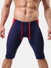 Yoga Course à pied en maille sport avec piqûre pour maillot de bain à séchage rapide pour hommes