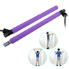 Yoga Pull Rods Pilates Bar Kit Bandes de résistance abdominale Body Fitness Sport Gym Fitness Building Puller