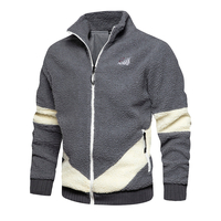 YOINS hommes mode hiver épais chaud fourrure dagneau vestes décontractées manteau