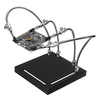 YP-001 base en Métal Universal 4 Bras Flexible Station de Soudage Support PCB à Quatre Mains