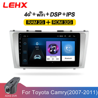 YUEHOO 9 pouces Android 10.0 lecteur multimédia Radio stéréo de voiture 2G / 4G + 32G GPS WIFI 4G FM AM RDS bluetooth po