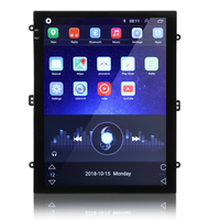 YUEHOO 9.7 Pouces 2DIN pour Android 8.1 Lecteur Multimédia Stéréo De Voiture Quad Core 1 + 16G 2.5D Écran Portrait GPS R