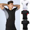 YUERLIAN hommes hauts de Compression athlétique course à pied entraînement Gym T-shirts vêtements chemise de course homm