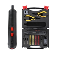 YUNZHONG 58 en 1 Li-ion Batterie tournevis électrique tournevis Micro USB pour outil de bricolage domestique