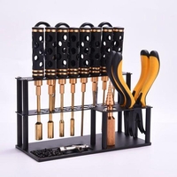 YUNZHONG support de stockage doutils vis organisateur de garage support de tournevis en métal