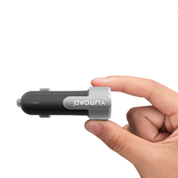 Yuroad BM2036 Mini chargeur de voiture 12V à double port USB de charge rapide universel avec coupeur de sécurité Hammer