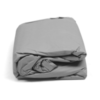 YXL PEVA Sans Oreille Argent Gris Universel Housse De Voiture UV Résistance Anti Scratch Dirt Dirt Protection Complète
