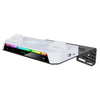 YZC-505 for PS5/PS5 Slim Host Universal Wall-mounted Stroage Charging Base with RGB Light Bar Dual Gamepad Fast Charger