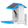 ZANLURE Bird Smart Feeder with Camera 1080P HD Solar Low Power Night Vision Bird Camera AI Recognition Auto Capture IP66