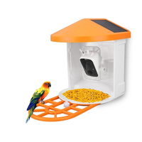 ZANLURE Bird Watching Camera Solar Powered Night Vision 1080P AI-powered Camera Wireless Wifi Smart Bird Feeder with Sol