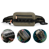 ZANLURE Large Capacity Fishing Tackle IPX6 Waterproof Bag Outdoor Waist Fanny Pack Crossbody Bag Lures Line Box Storage