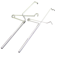 ZANLURE 01 10.5 cm / 12.5 cm En Acier Inoxydable Mouche Montage Fouet Finisseur Outil De Pêche