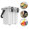ZANLURE 20L boîtier disolation thermique Portable à double usage boîte de refroidissement de nourriture de véhicule