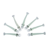 ZANLURE 50Pcs / Set 4cm 0.25g Pêche aux crevettes artificielle Soft Appât Herbe Crevettes Carpe Calmar Pesca Leurre